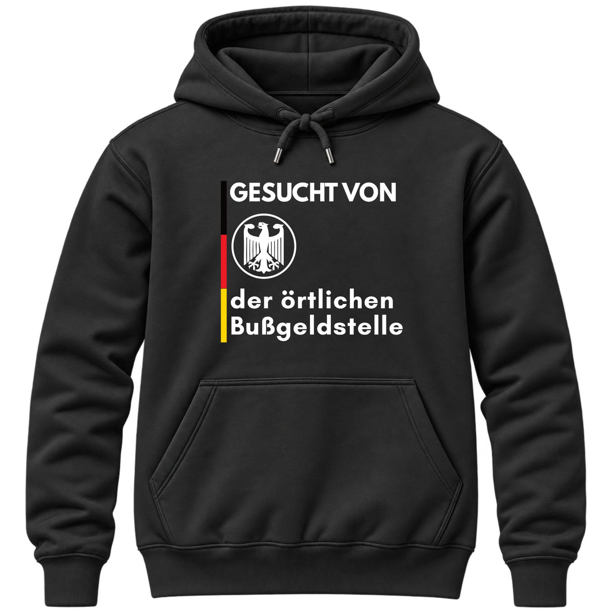 Gesucht von der Bußgeldstelle Hoodie