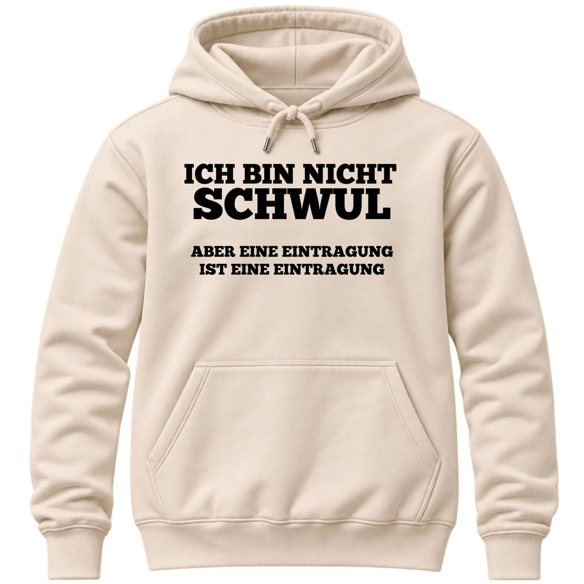 Ich bin nicht schwul Hoodie