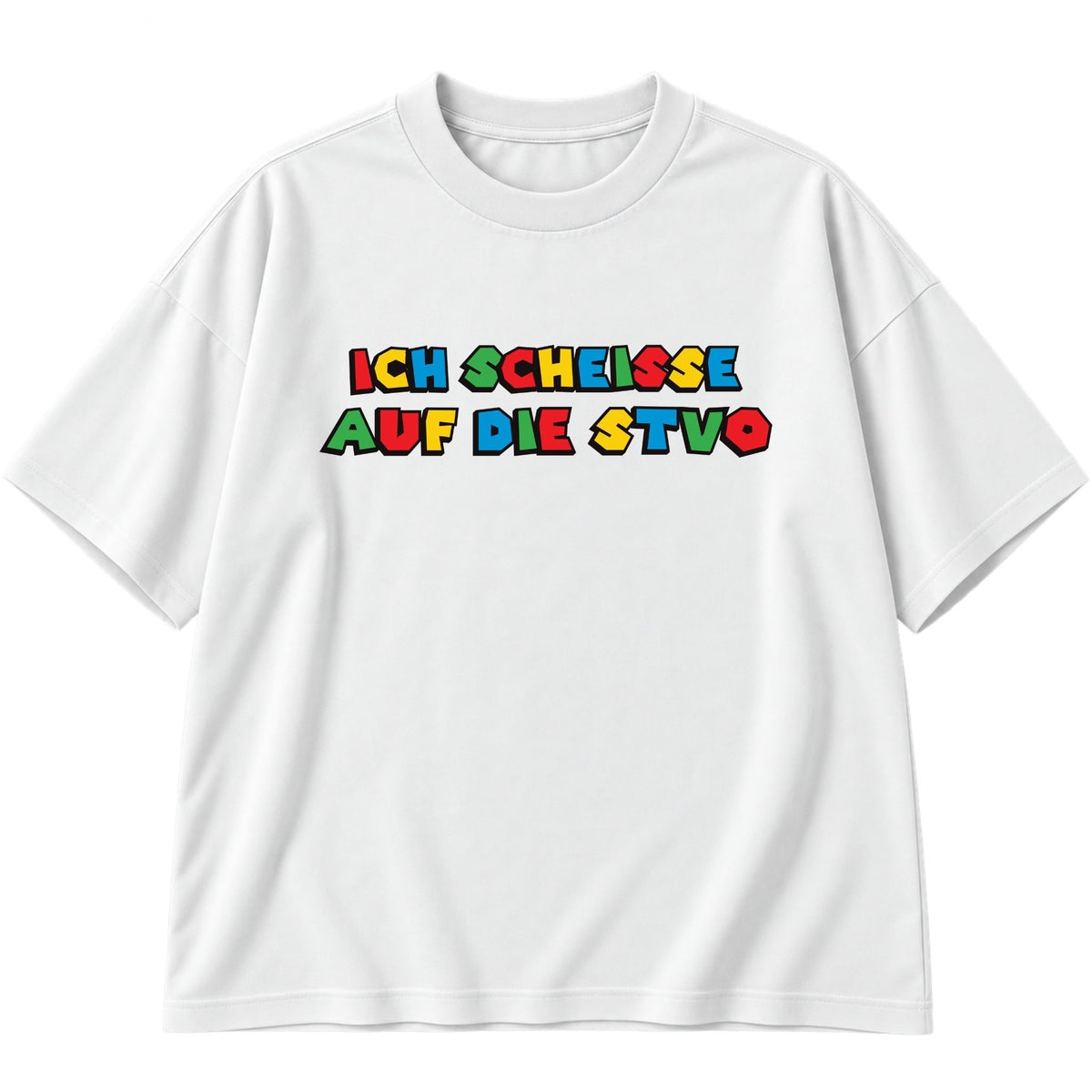 Ich scheisse auf die STVO Oversized T-Shirt