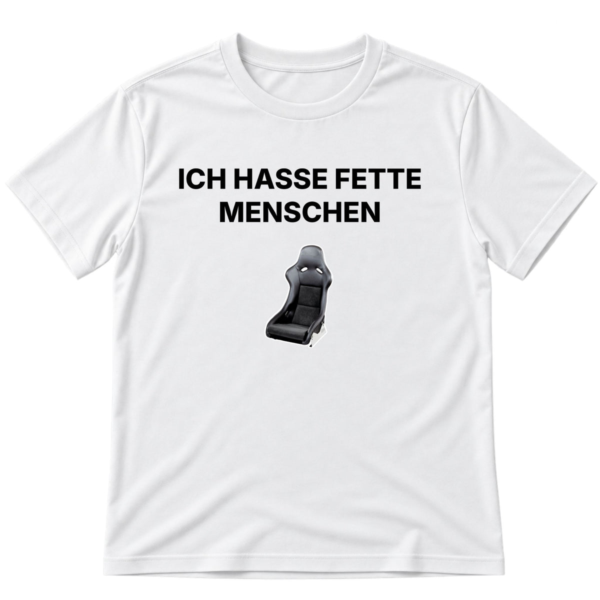 Ich hasse fette Menschen T-Shirt