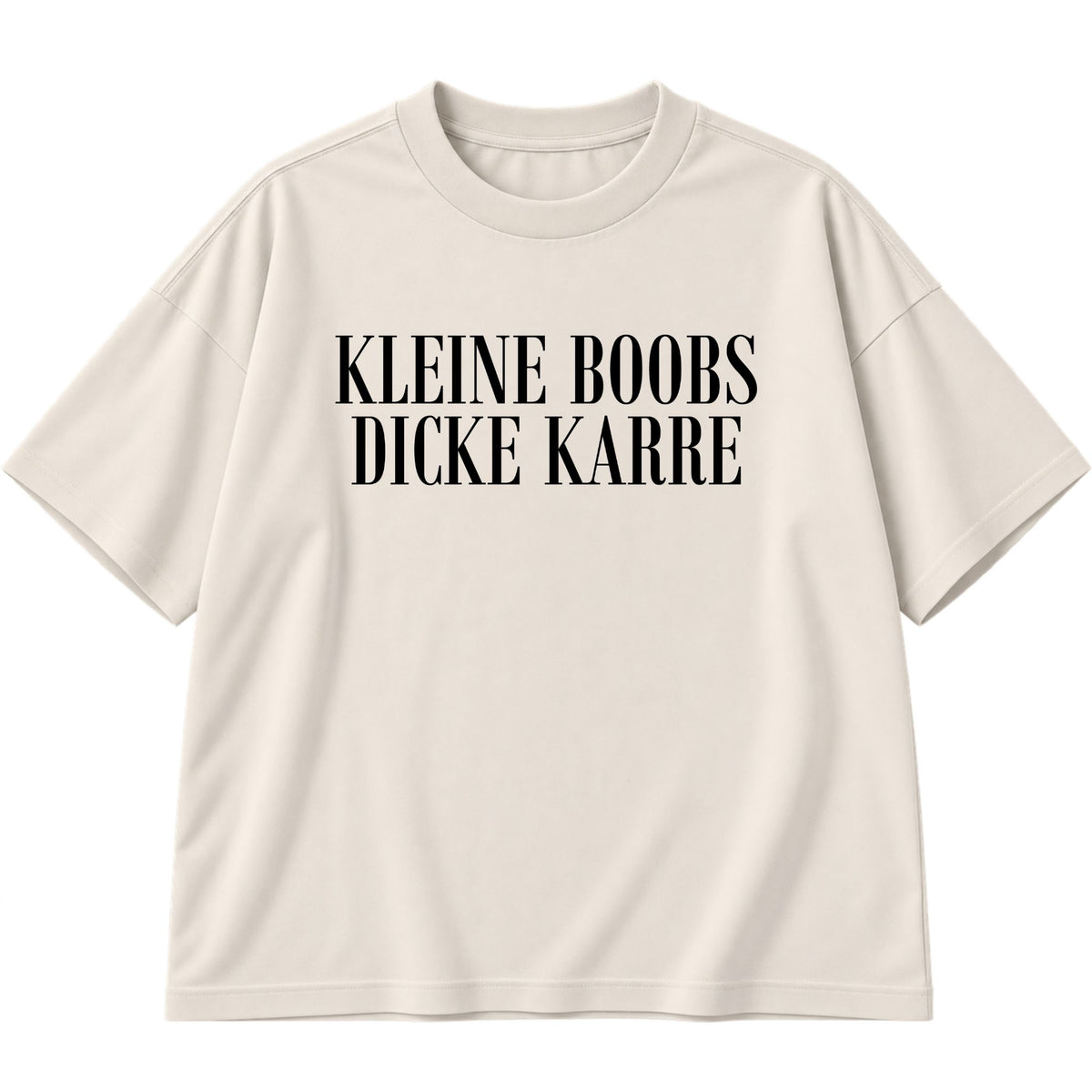 Kleine Boobs Oversized T-Shirt