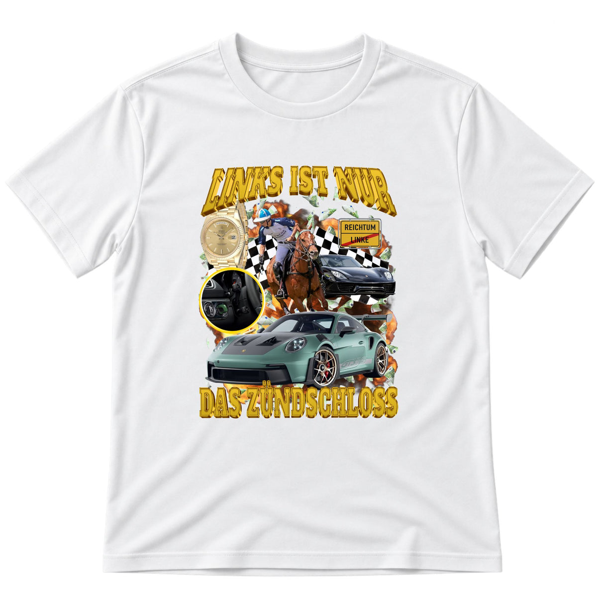 Links ist nur das Zündschloss T-Shirt