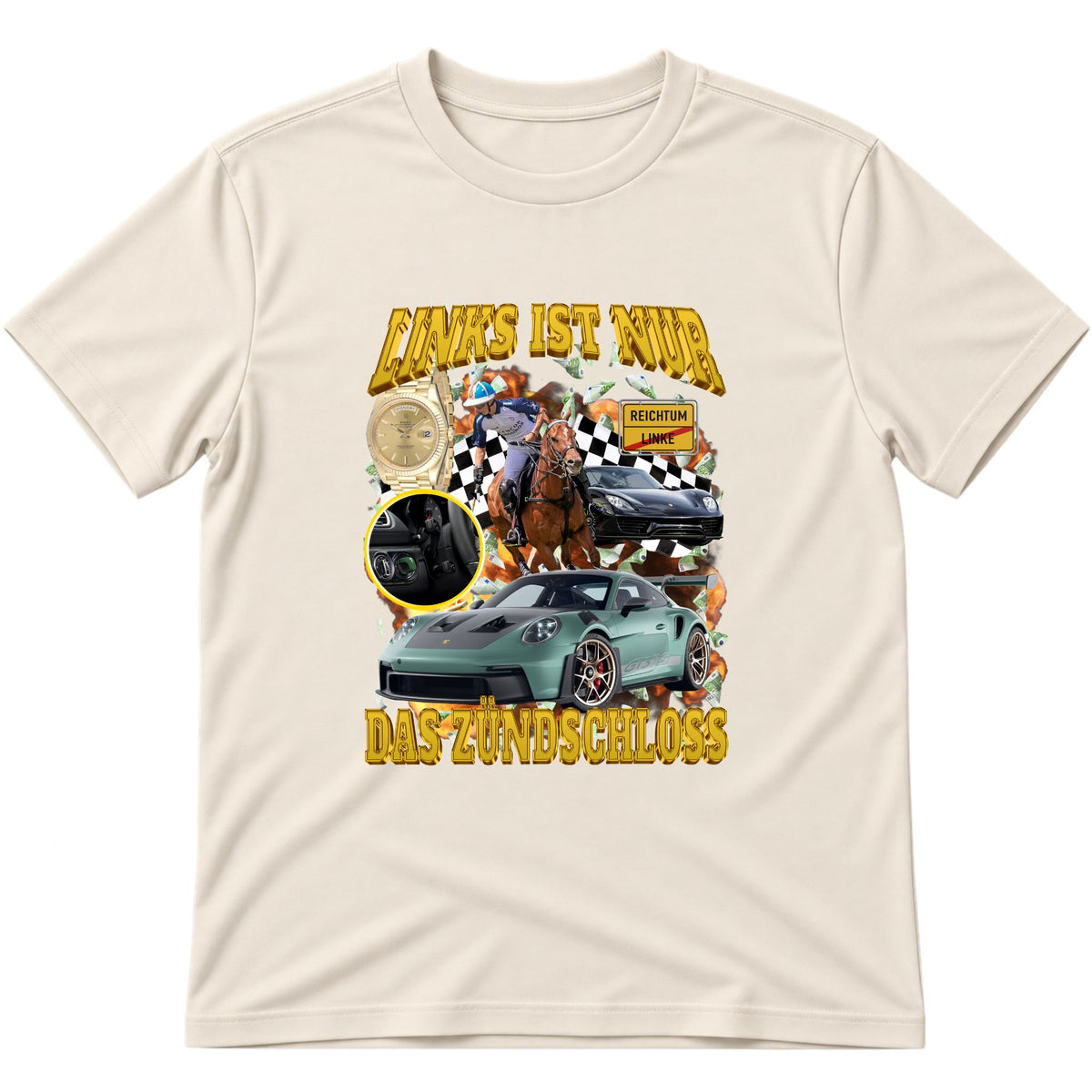 Links ist nur das Zündschloss T-Shirt