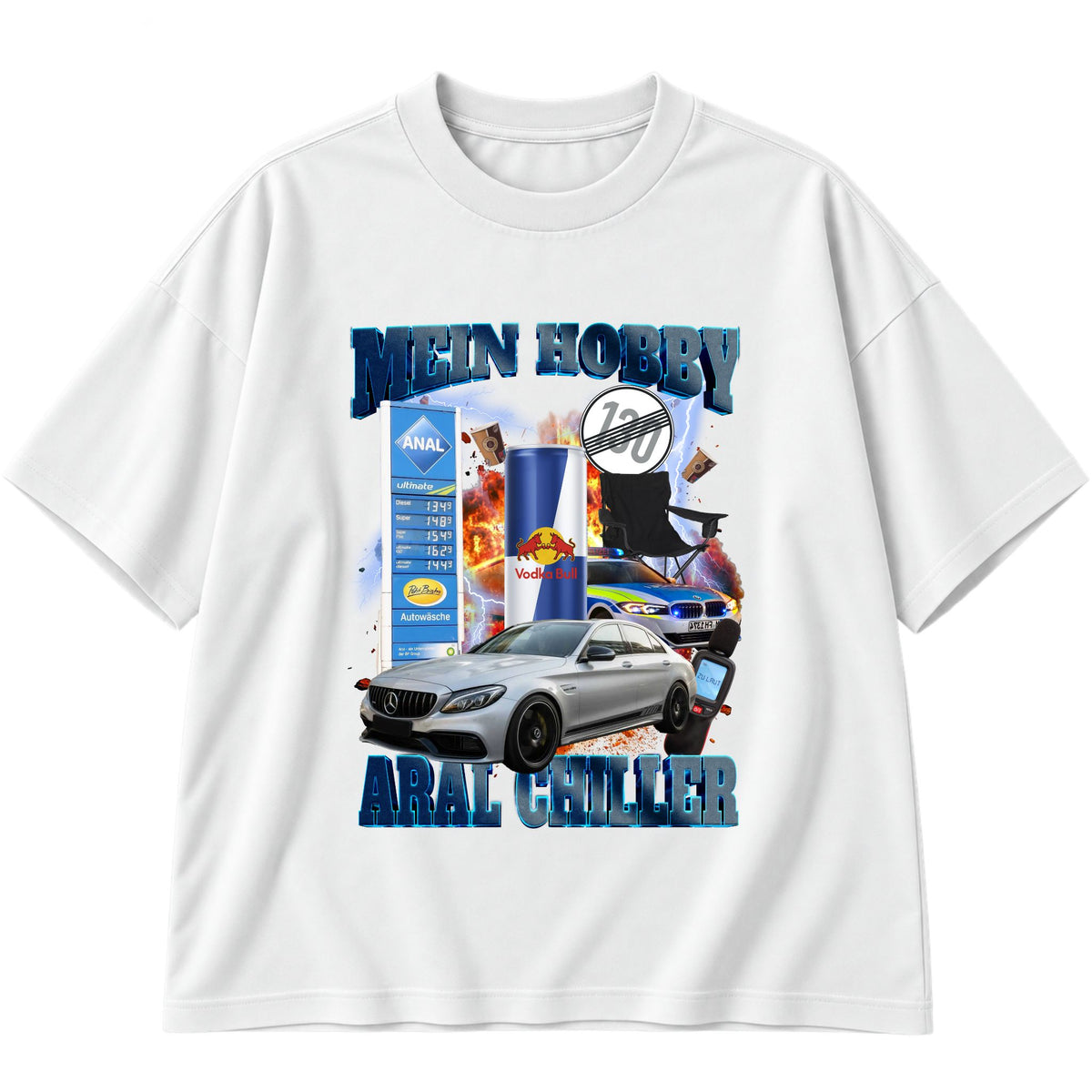 Mein Hobby Aral Chiller Oversized T-Shirt