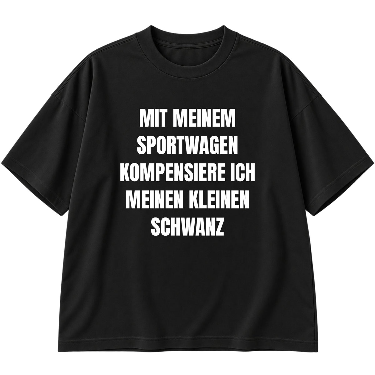 Mit meinem Sportwagen Oversized T-Shirt