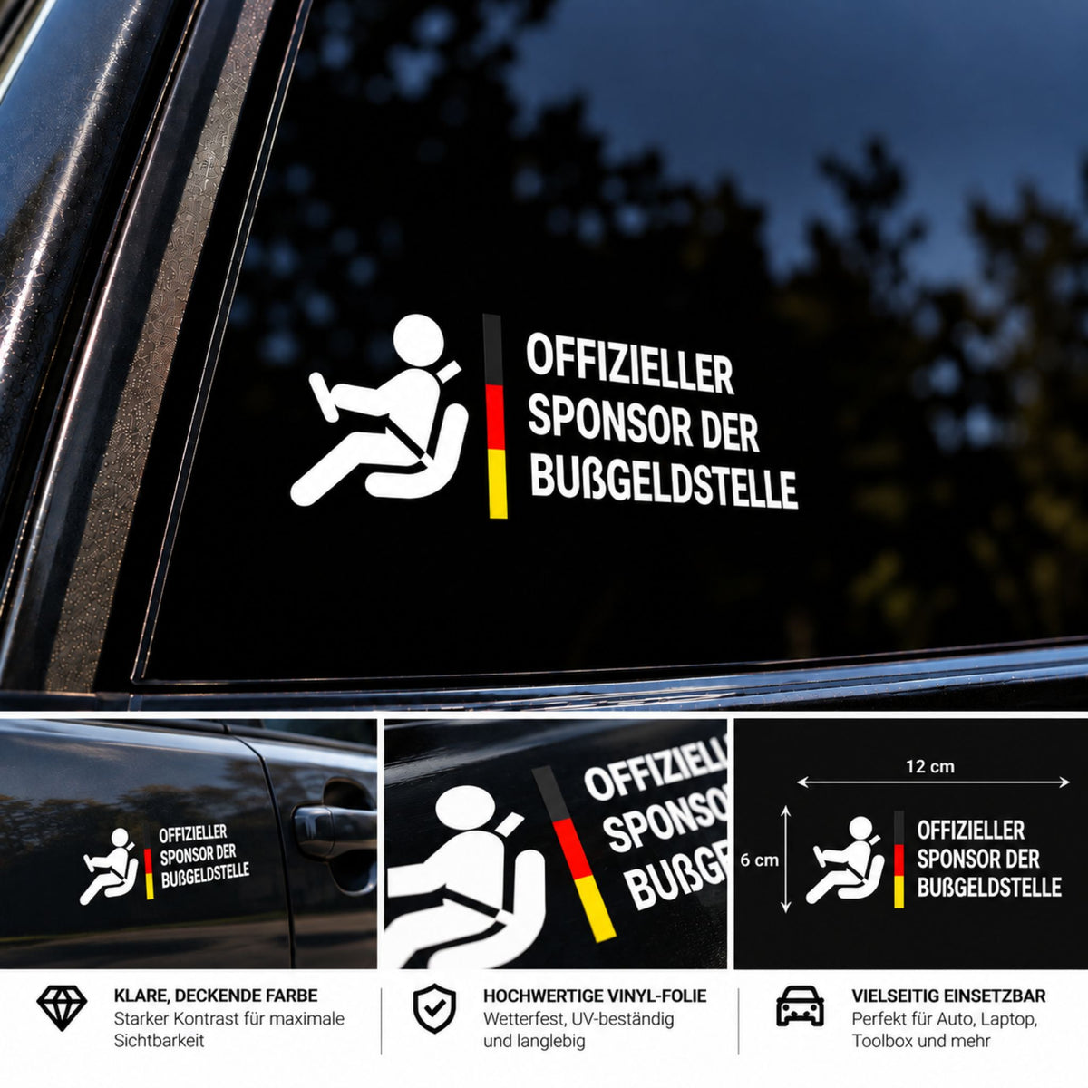 Offizieller Sponsor Sticker