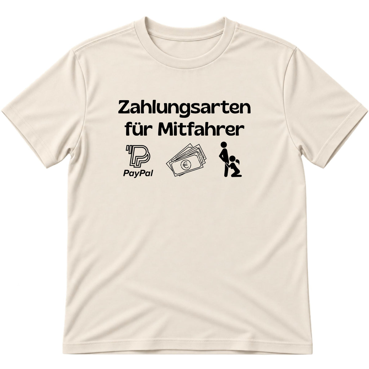 Zahlungsarten für Mitfahrer Männer Edition T-Shirt