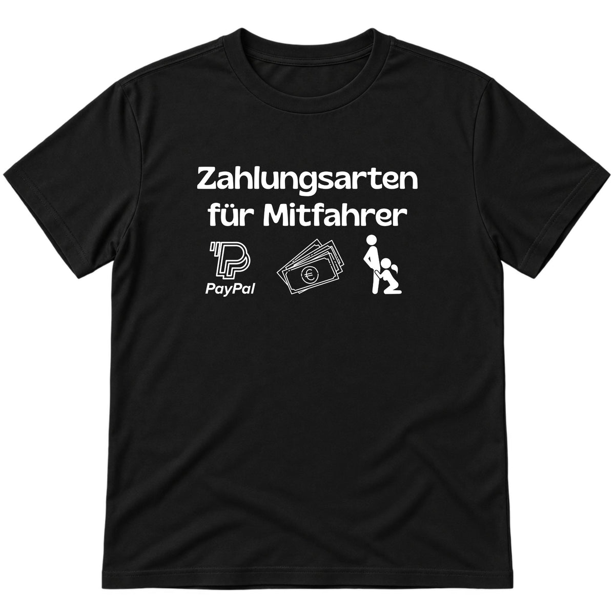 Zahlungsarten für Mitfahrer Männer Edition T-Shirt