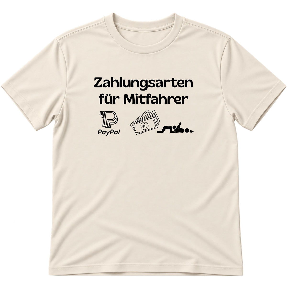 Zahlungsarten für Mitfahrer Frauen Edition T-Shirt