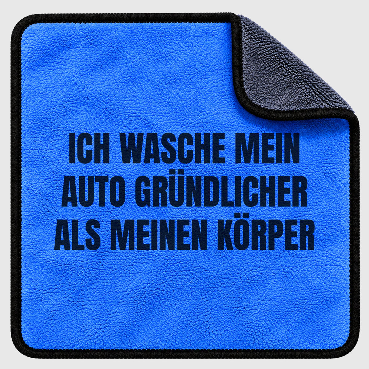 Auto waschen Mikrofasertuch — Blau