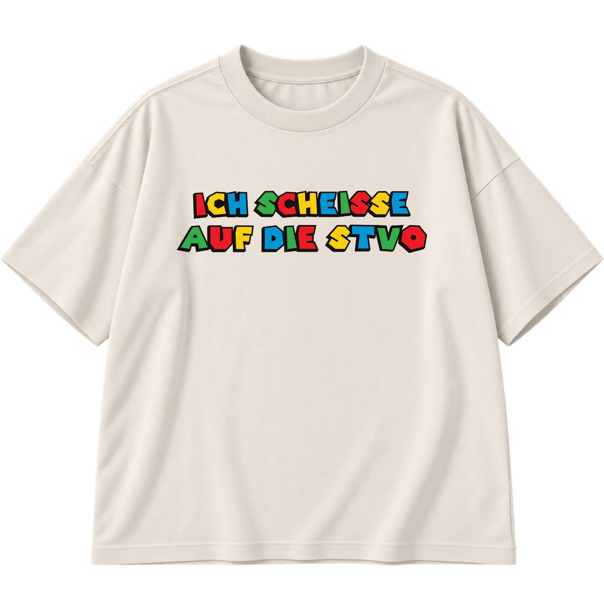 Ich scheisse auf die STVO Oversized T-Shirt
