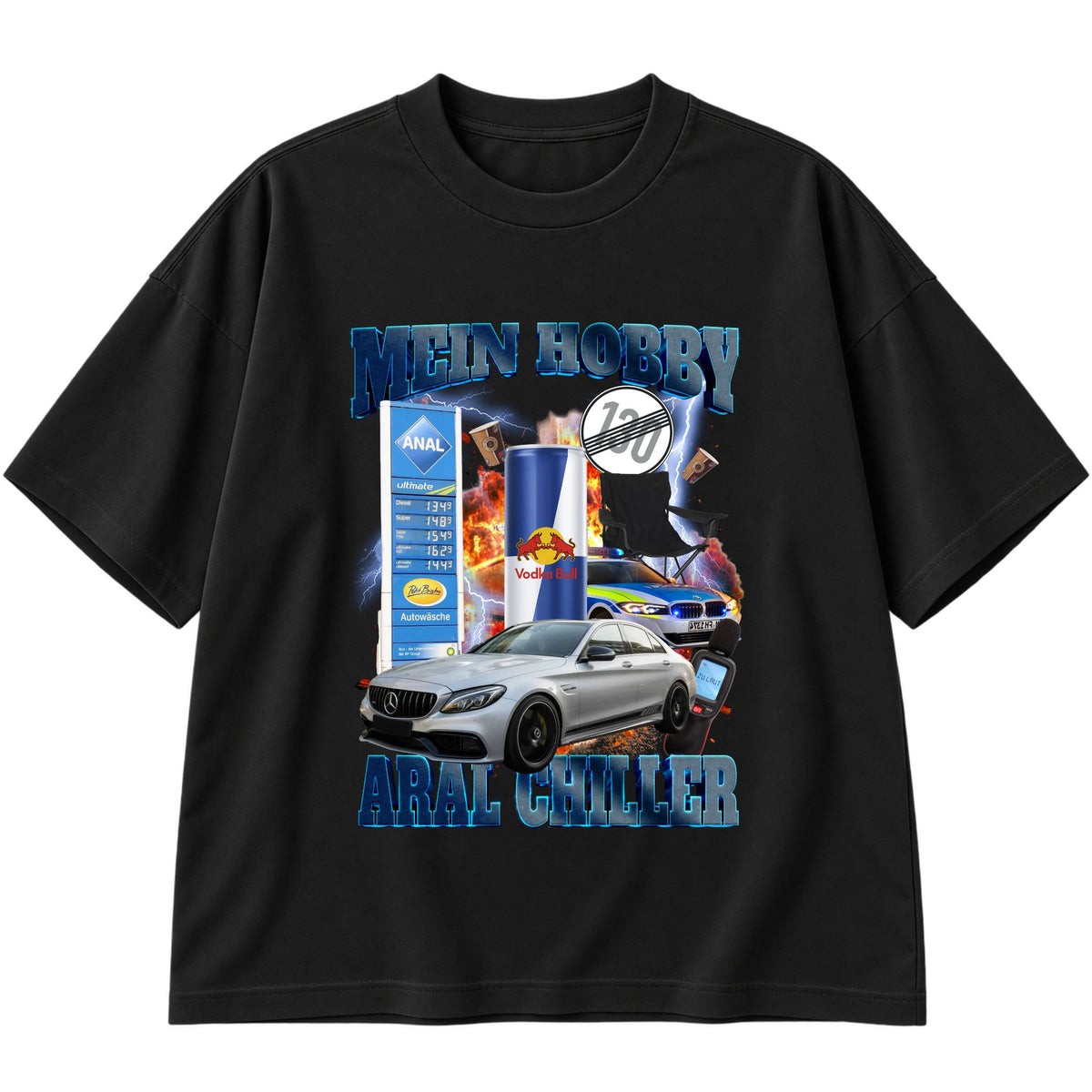 Mein Hobby Aral Chiller Oversized T-Shirt
