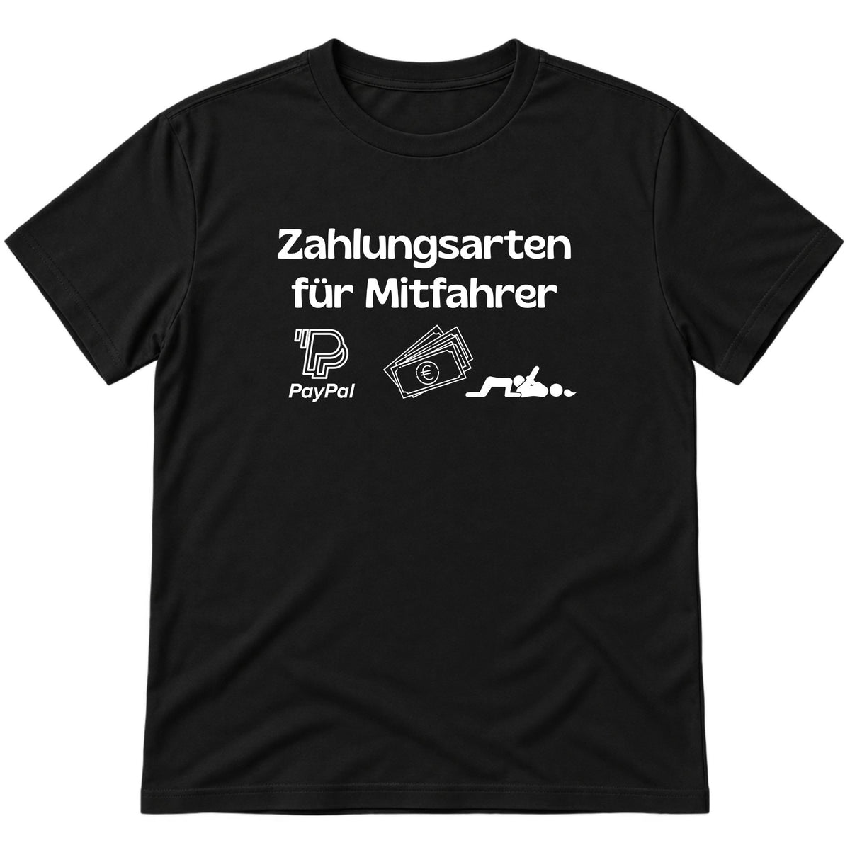 Zahlungsarten für Mitfahrer Frauen Edition T-Shirt